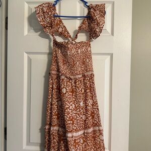 Cleobella Ruffle Sleeve Dress